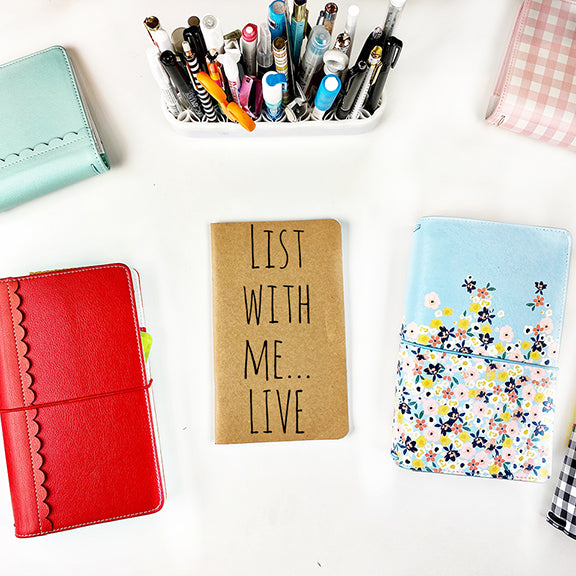 List With Me... LIVE, Traveler's Notebook Style 11.21.2020