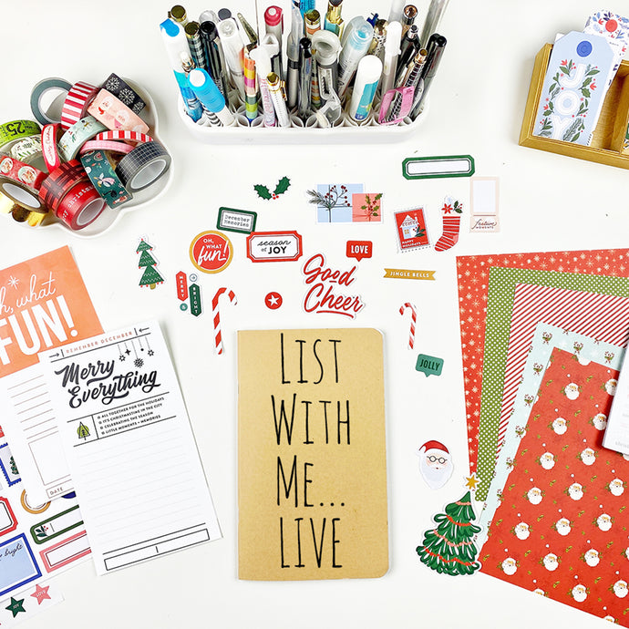 List With Me... LIVE, Traveler's Notebook Style 12.5.20