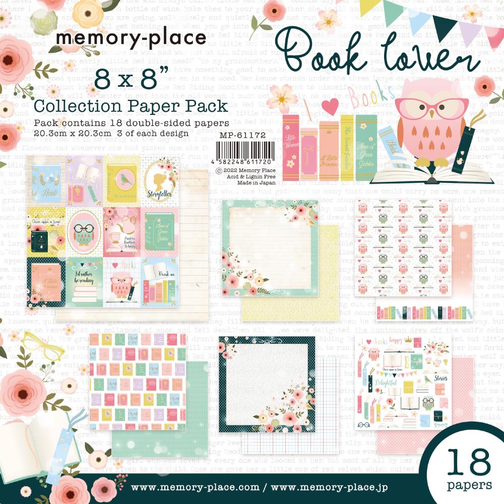 Book Lover 8x8 Collection Paper Pack