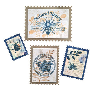 Elizabeth Craft Designs | Postage Stamp Metal Die Set