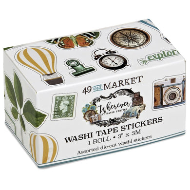 49 & Market Wherever Washi Tape Stickers