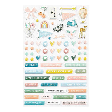 Spellbinders | Heartfelt Puffy Motif Stickers from Rosie's Studio