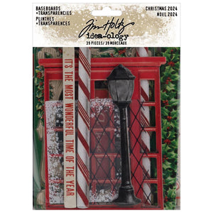 Tim Holtz Idea-ology | Christmas 2024 - Baseboards & Transparencies