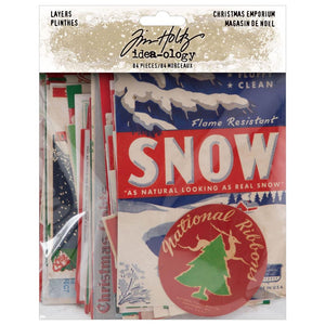 Tim Holtz Idea-ology | Christmas 2025 - Christmas Emporium Layers