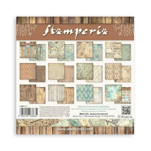 Stamperia | Alterego - 8x8 Backgrounds Paper Pad