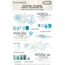 Load image into Gallery viewer, 49 and Market | Winter Stories Rub-ons