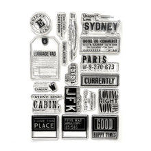 Load image into Gallery viewer, Elizabeth Craft Designs | 6x8 Travels From the Past 3 Stamp Set
