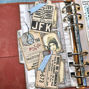 Elizabeth Craft Designs | 6x8 Travels From the Past 3 Stamp Set