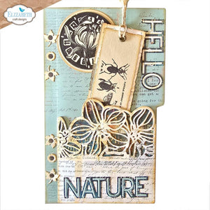 Elizabeth Craft Designs | 6x8 Wildflower Stamp Set