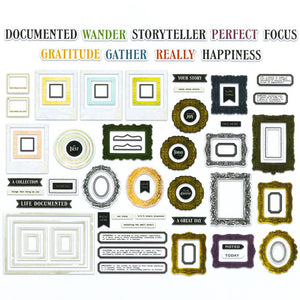 49 and Market | Vicki Boutin - Documented Frame Necessities Die Cuts