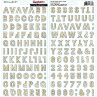 49 and Market | Vicki Boutin - Paper Trail Alphabet Cardstock Stickers