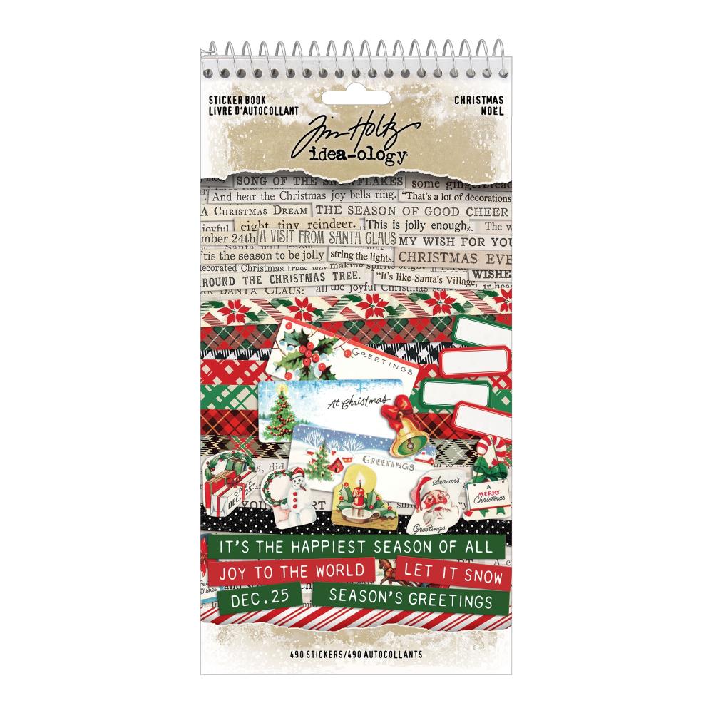 Tim Holtz Idea-ology | Christmas 2025 - Sticker Book