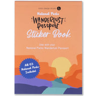 National Parks Wanderlust Passport Sticker Book