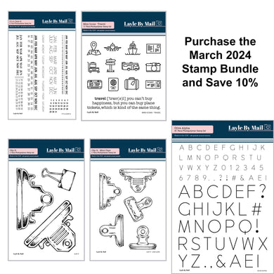 March 2024 Stamp Release Bundle