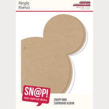 Load image into Gallery viewer, Simple Stories | SN@P! - Mini Chipboard Album - Mouse Ear
