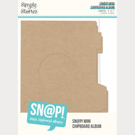 Simple Stories | SN@P! - Mini Chipboard Album - Camera