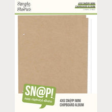 Load image into Gallery viewer, Simple Stories | 4x6 SN@P! - Mini Chipboard Album