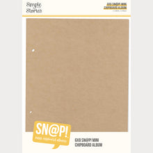 Load image into Gallery viewer, Simple Stories | 6x8 SN@P! - Mini Chipboard Album