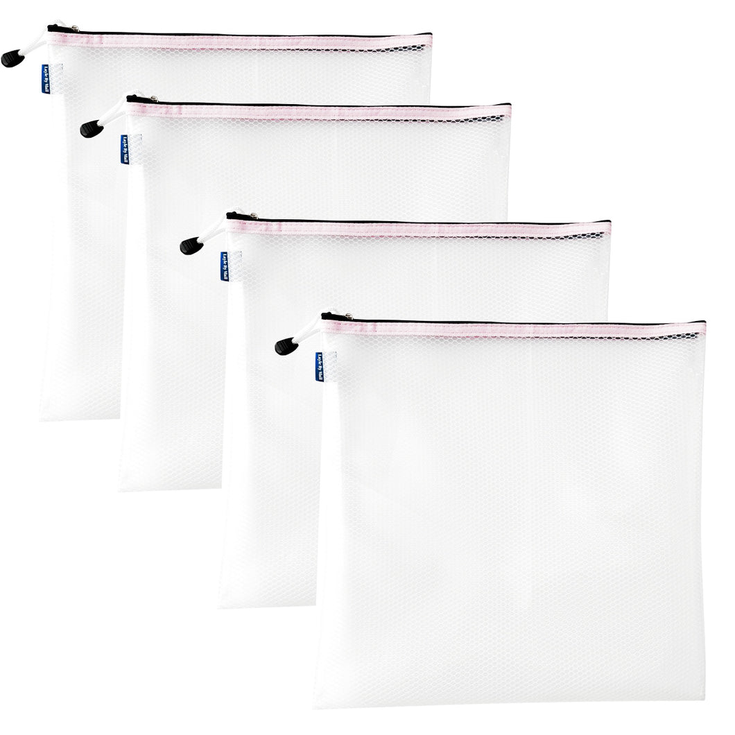 Layle By Mail - 13x13 Craft Storage Pouch - 4 Pack Bundle - NEW TRIM COLOR!