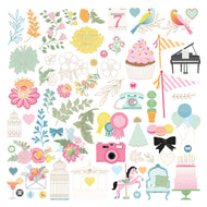 Spellbinders | Jubilee - Die Cut Cardstock Ephemera
