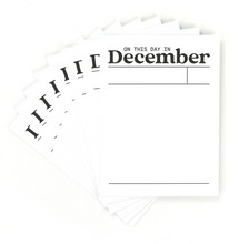 Load image into Gallery viewer, On This Day In December Journaling Tags