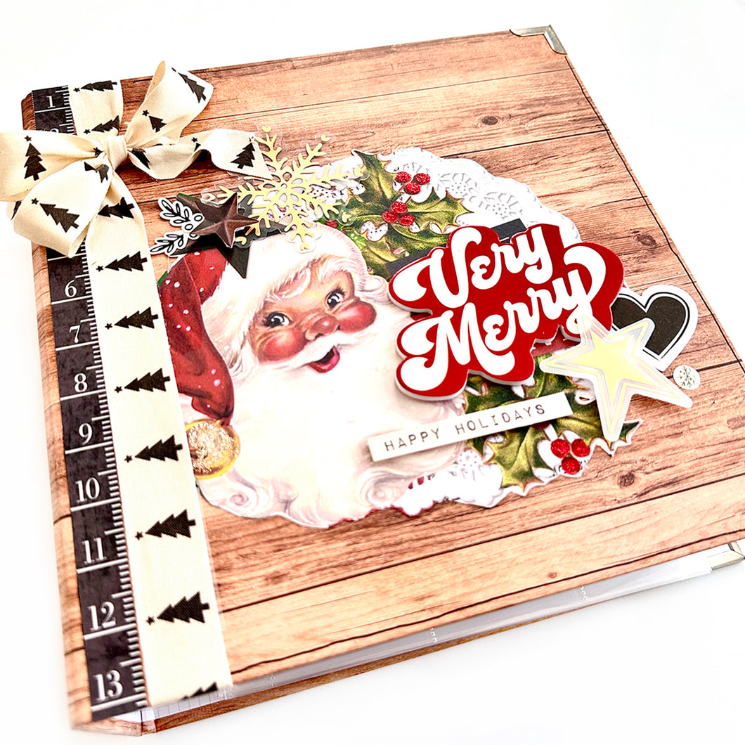 2024 Monthly Scrapbook Photo Album, Diary, Journal With Calendar, Plus  Christmas Advent Calendar. TWO VOLUMES. 