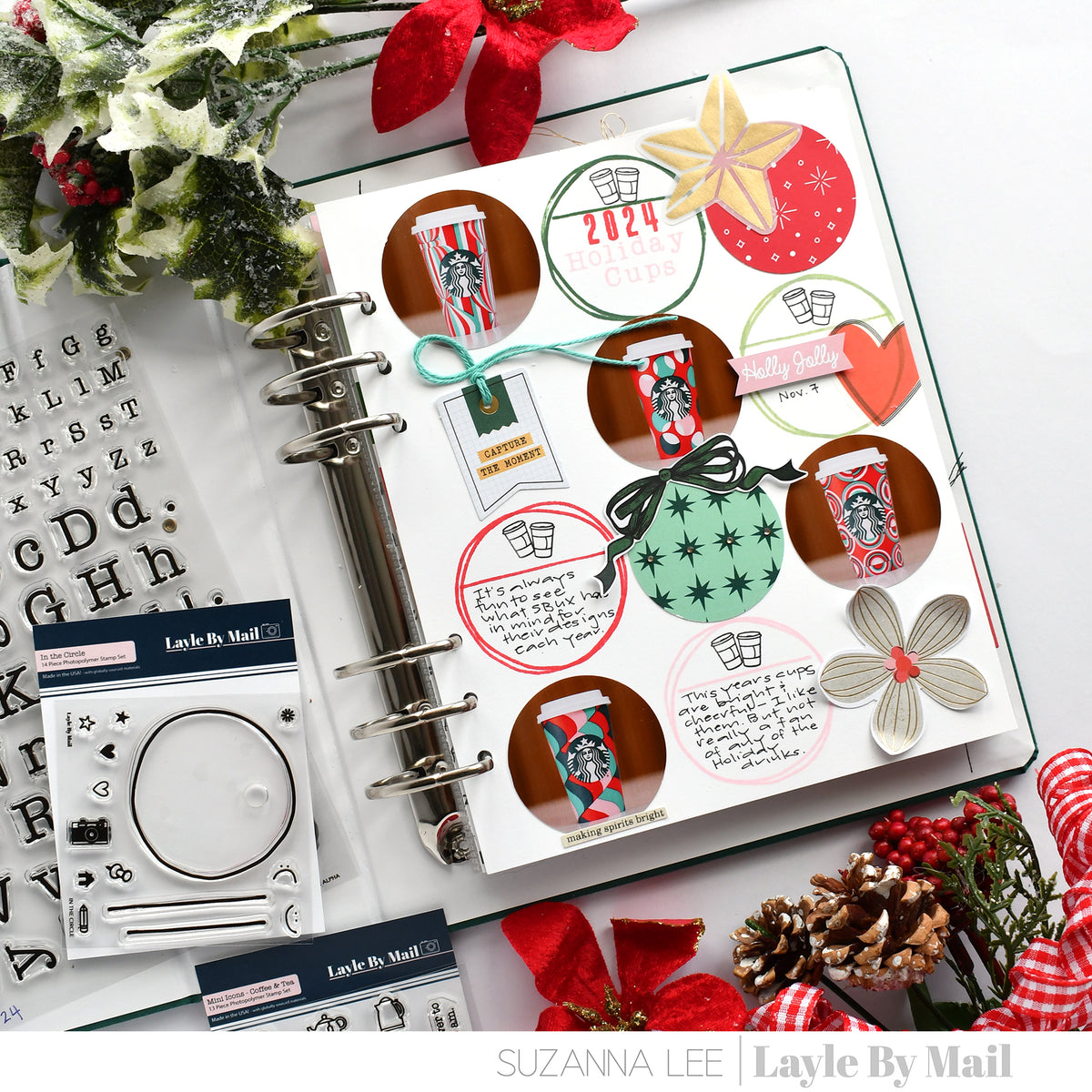 List Builder - Mini Icons - Coffee & Tea 3x3 Stamp Set – Layle By Mail