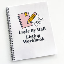 Load image into Gallery viewer, NEW Listing with Layle Workbook - UPDATED for 2025!