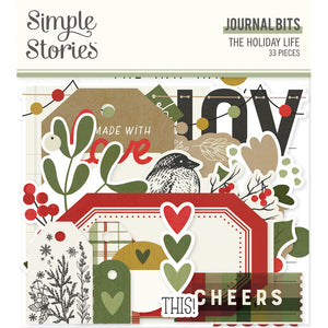 Simple Stories - The Holiday Life - Journaling Bits and Pieces