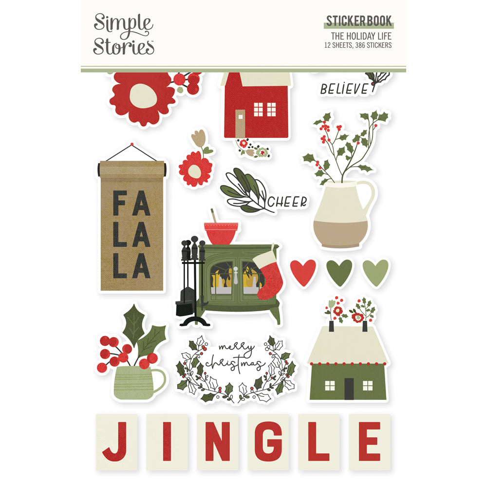 Simple Stories - The Holiday Life - Sticker Book