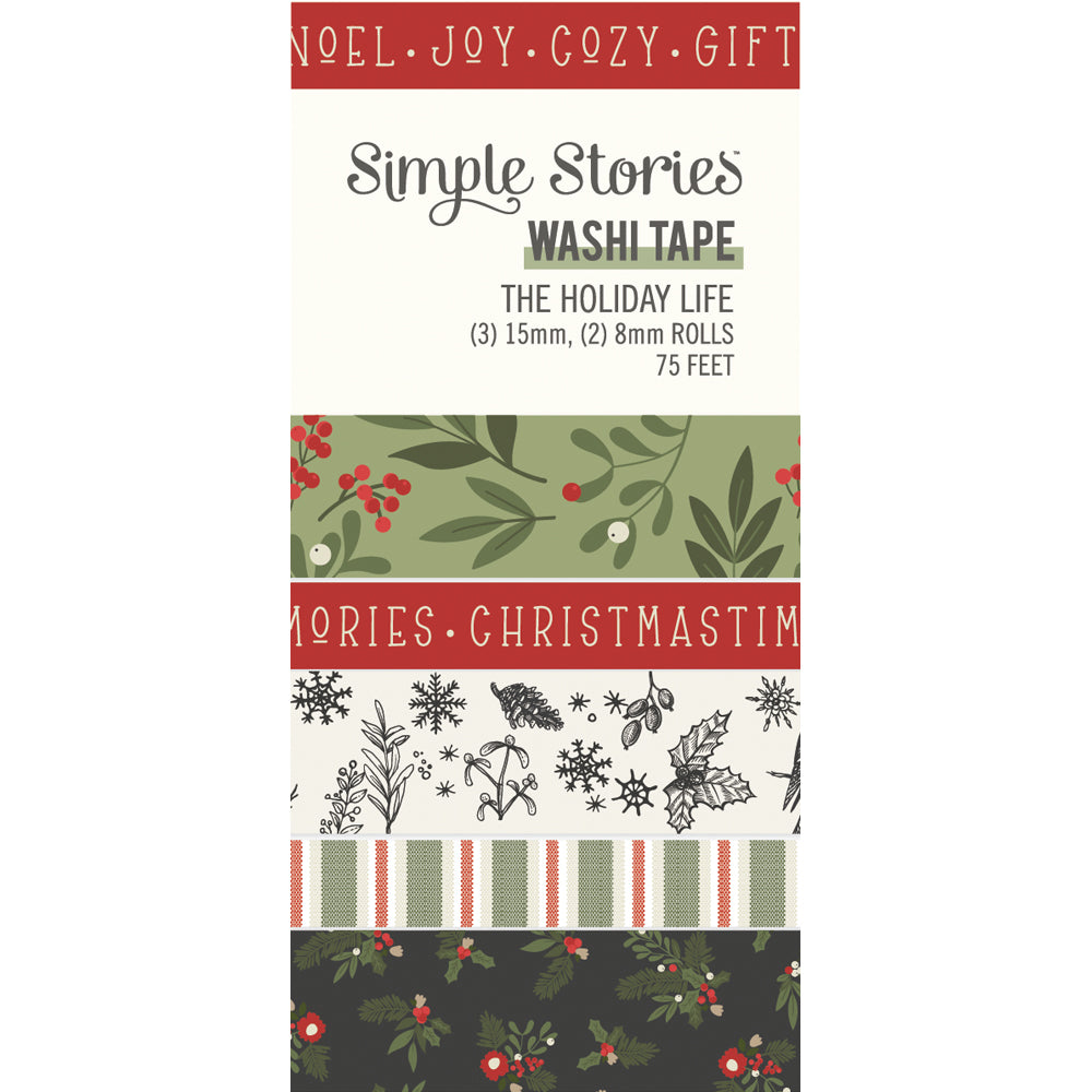 Simple Stories - The Holiday Life - Washi Tape