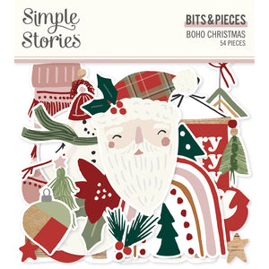 Simple Stories - Boho Christmas - Bits and Pieces