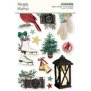 Simple Stories - Simple Vintage 'Tis The Season - Sticker Book