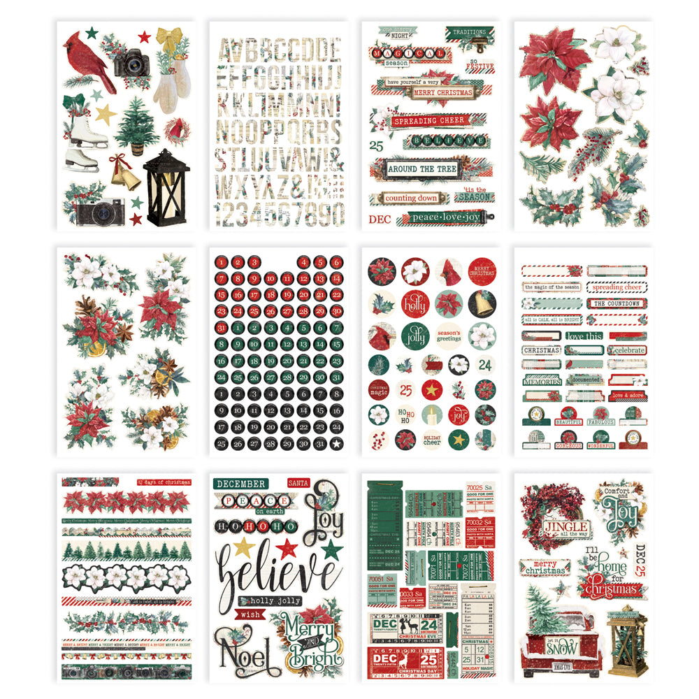 Simple Stories - Simple Vintage 'Tis The Season - Sticker Book – Layle By  Mail