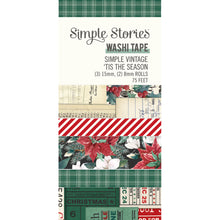 Load image into Gallery viewer, Simple Stories - Simple Vintage &#39;Tis The Season - Washi Tape
