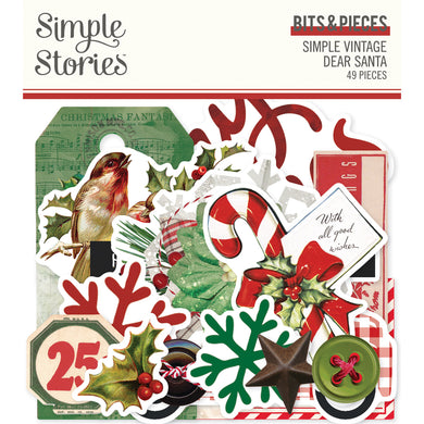 Simple Stories - Simple Vintage Dear Santa - Bits and Pieces