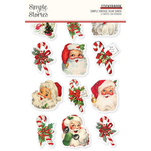 Simple Stories - Simple Vintage Dear Santa - Sticker Book