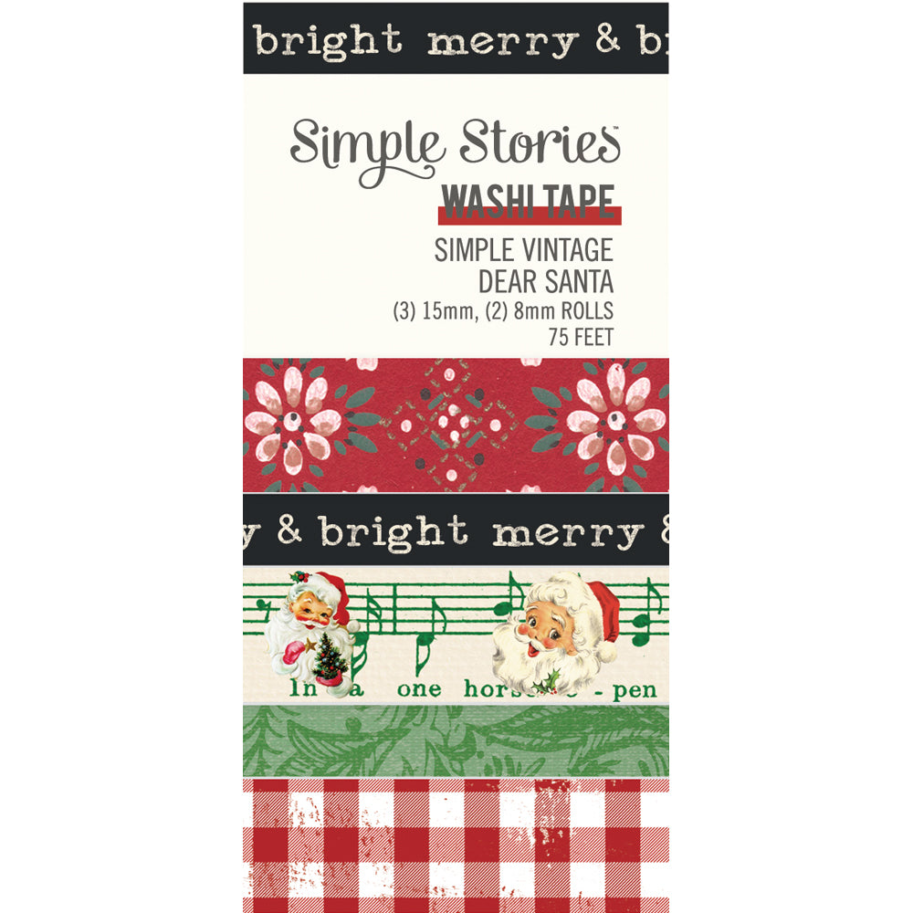 Simple Stories - Simple Vintage Dear Santa - Washi Tape