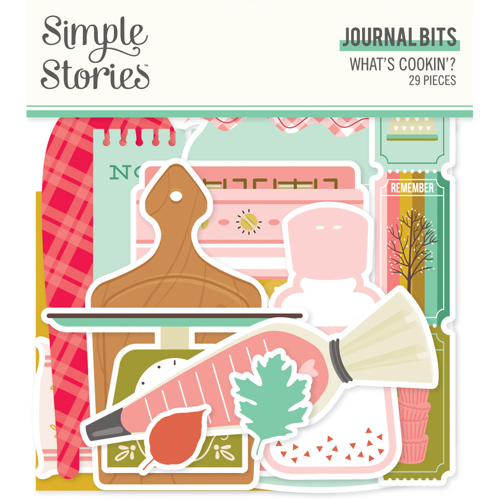 What's Cooking Journaling Bits Ephemera