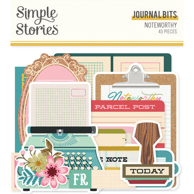 Simple Stories | Noteworthy Collection | Journal Bits Die Cuts