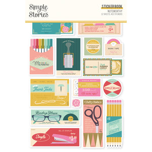 Simple Stories | Noteworthy Collection | Sticker Book
