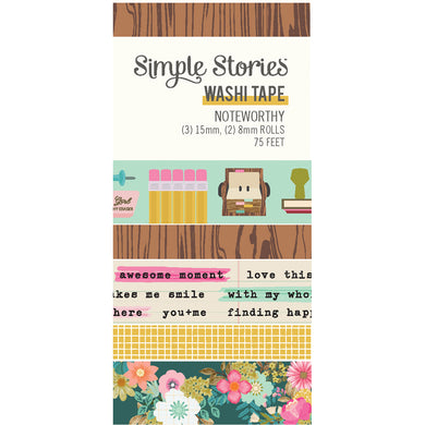 Simple Stories | Noteworthy Collection | Washi Tape