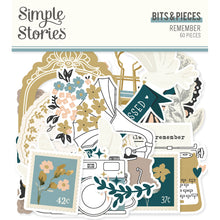 Load image into Gallery viewer, Simple Stories | Remember Collection | Bits &amp; Pieces Die Cuts