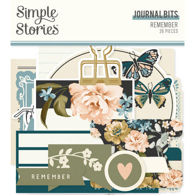 Simple Stories | Remember Collection | Journal Bits Die Cuts