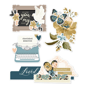 Simple Stories | Remember Collection | Layered Chipboard