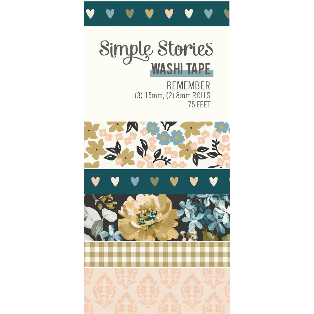 Simple Stories | Remember Collection | Washi Tape