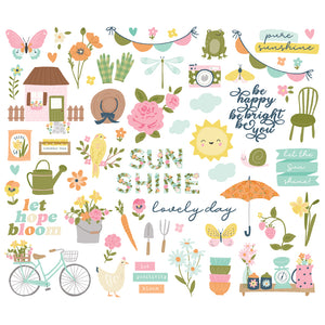 Simple Stories | Fresh Air Collection | Bits & Pieces Die Cuts