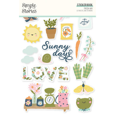 Simple Stories | Fresh Air Collection | Sticker Book