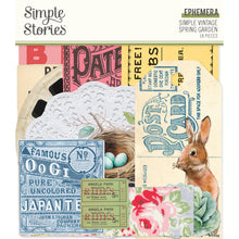 Load image into Gallery viewer, Simple Stories | Simple Vintage Spring Garden Collection | Ephemera Die Cuts
