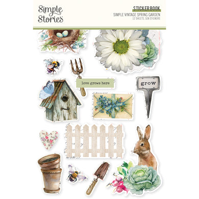 Simple Stories | Simple Vintage Spring Garden Collection | Sticker Book